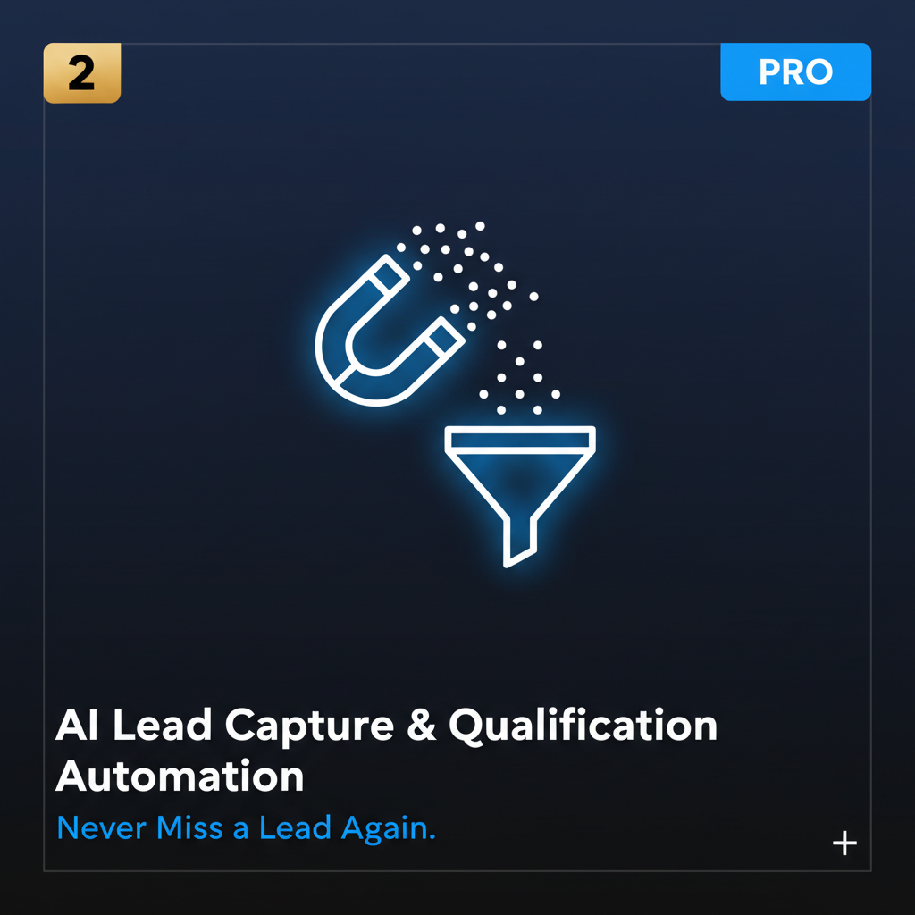 AI Lead Capture & Qualification Automation - PRO