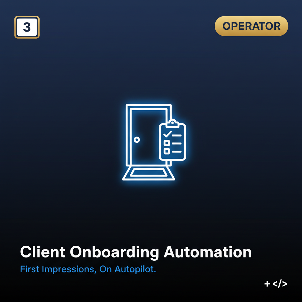 Client Onboarding Automation - OPERATOR